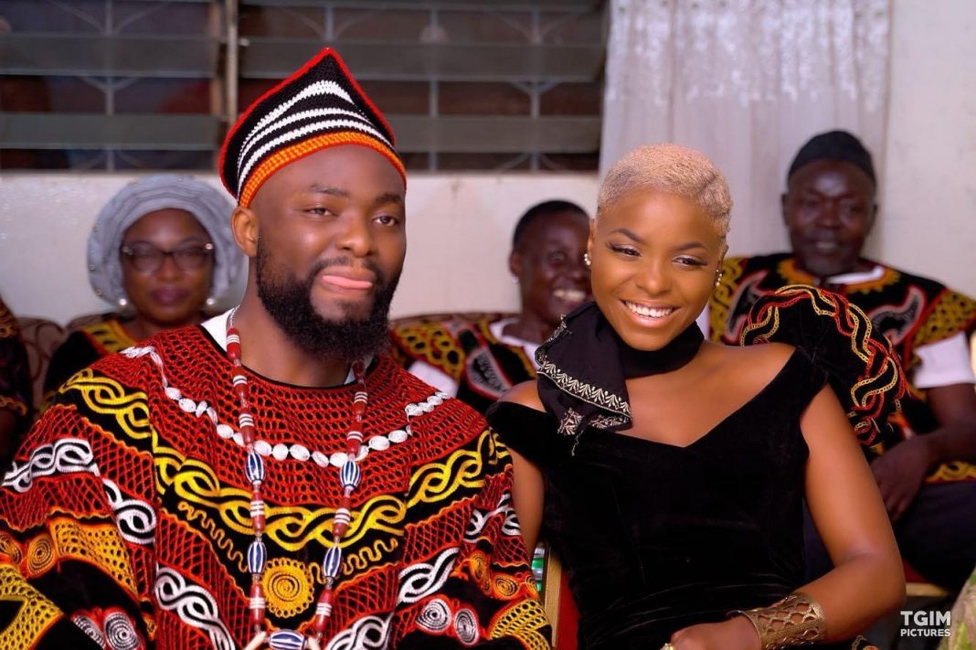 Singer Daphne Njie Shares Stunning Photos of Herself With Her Husband